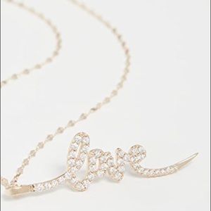 ISO gold Lana love pendant necklace